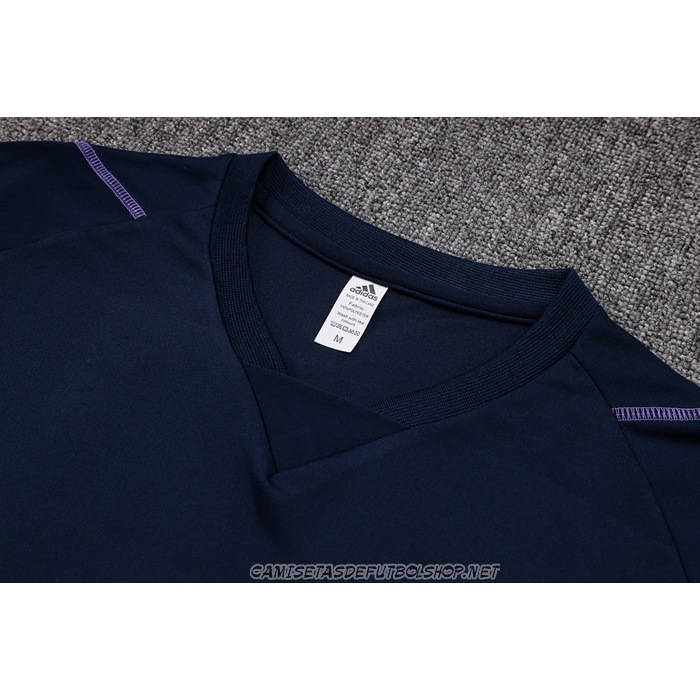 Chandal del Cruzeiro 23-24 Manga Corta Azul - Pantalon Corto